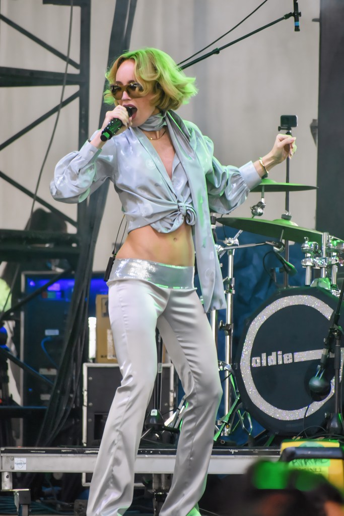 Goldie Boutilier performing at Bonnaroo 2026