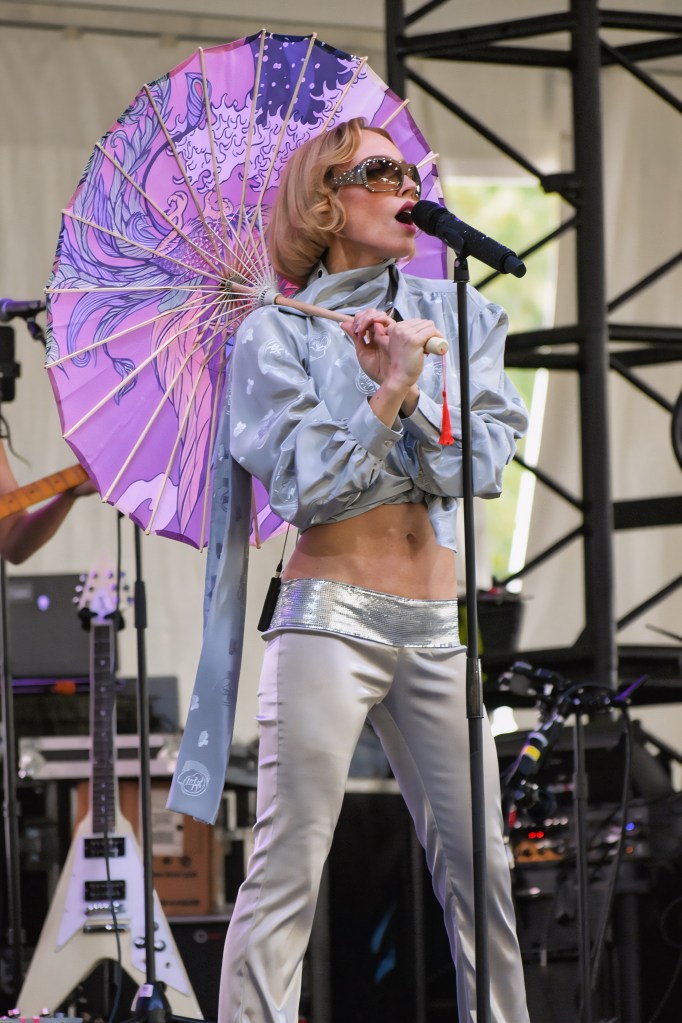 Goldie Boutilier performing at Bonnaroo 2026