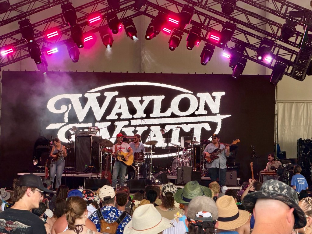 Waylon Wyatt performing at Bonnaroo 2026