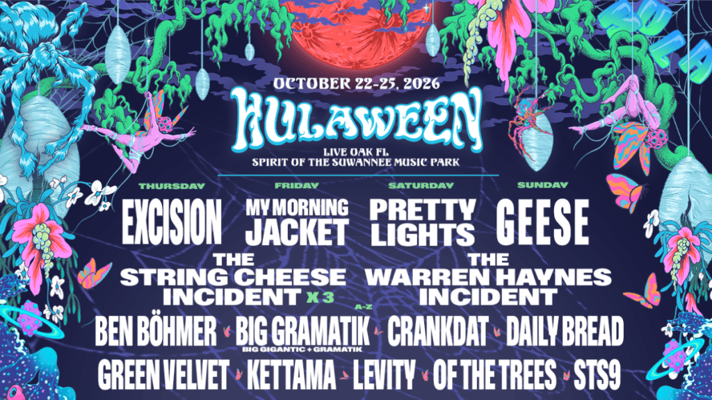 Hulaween 2026 Headliner Banner