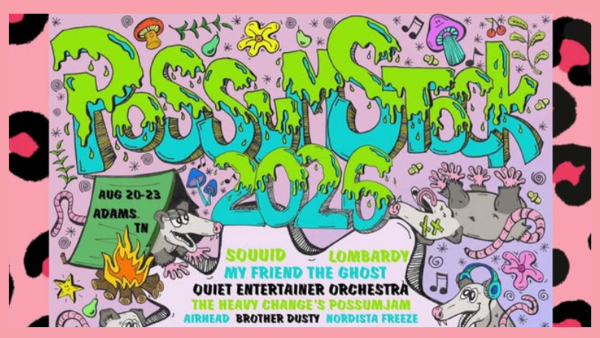 PossumStock 2026 Music Festiaval Header
