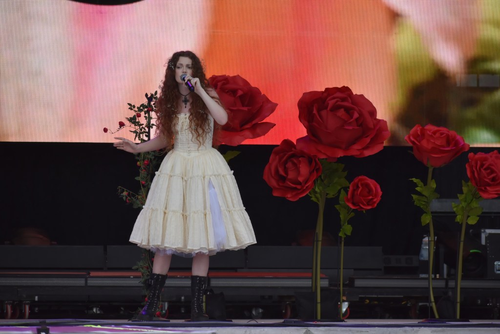 Saint Avangeline performing at Hinterland Music Festival 2026