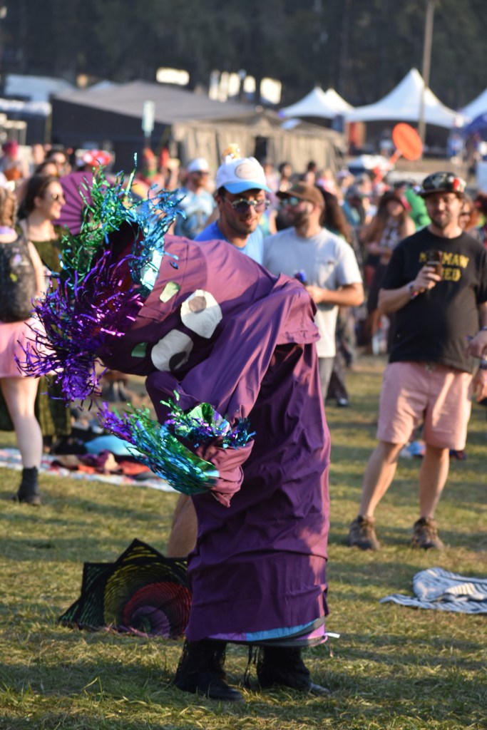 Crowd in costumes at String Cheese Incident at Hulaween 2026