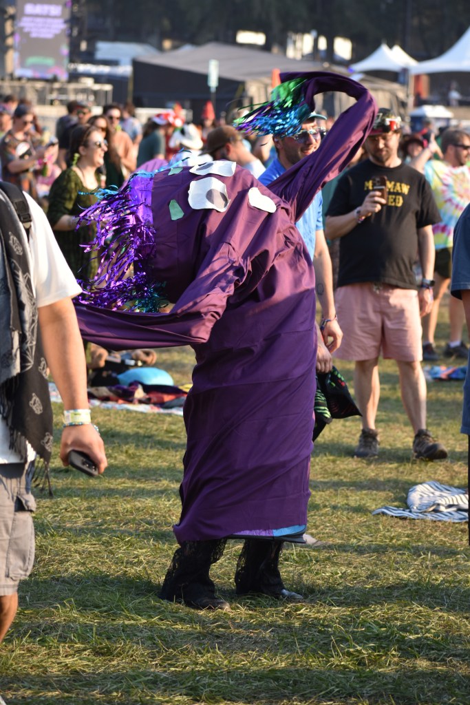 Crowd in costumes at String Cheese Incident at Hulaween 2026