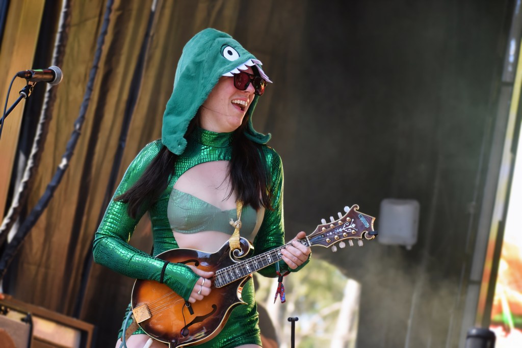 Tire Fire performing at Hulaween 2026