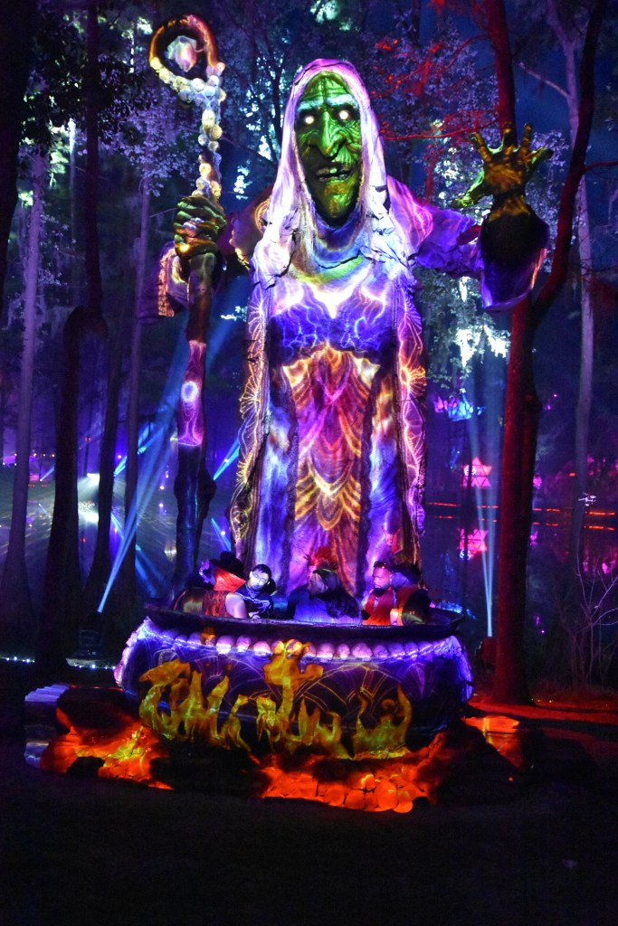 Spirit Lake at night, Hulaween 2026