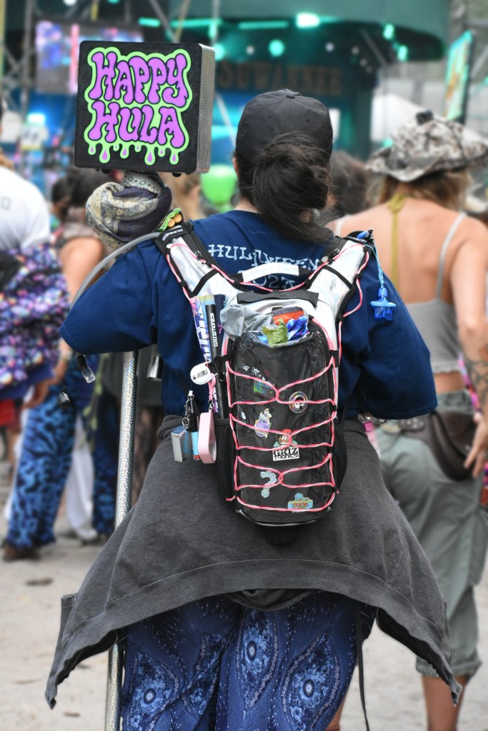 Fan in the crowd at Hulaween 2026