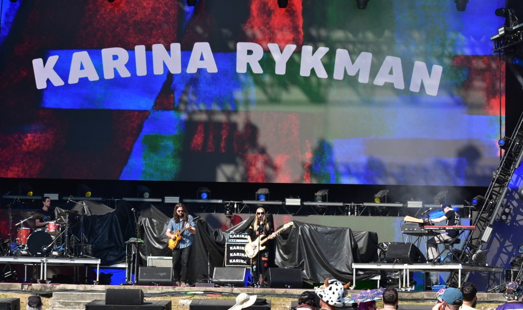 Karina Rykman performing at Hulaween 2026