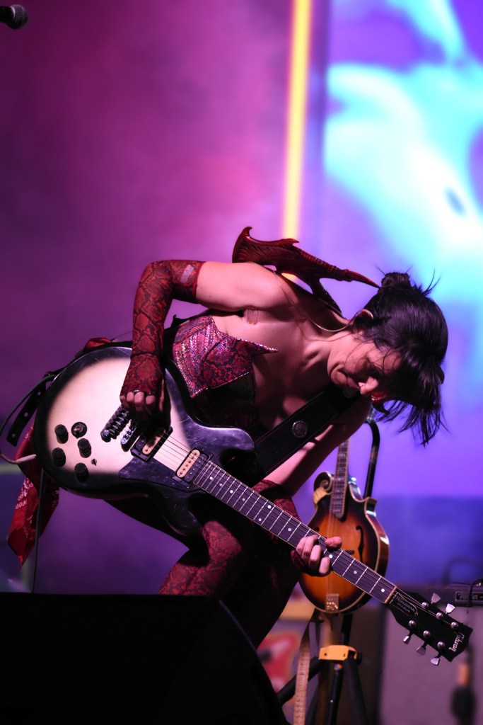 Asydequest performing at Hulaween 2026