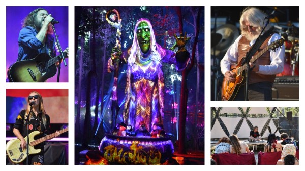 Hulaween Friday Collage of Artists